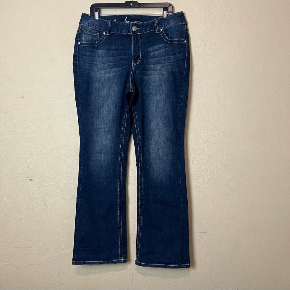 Lane Bryant Dark Wash Blue Boot Cut Jeans